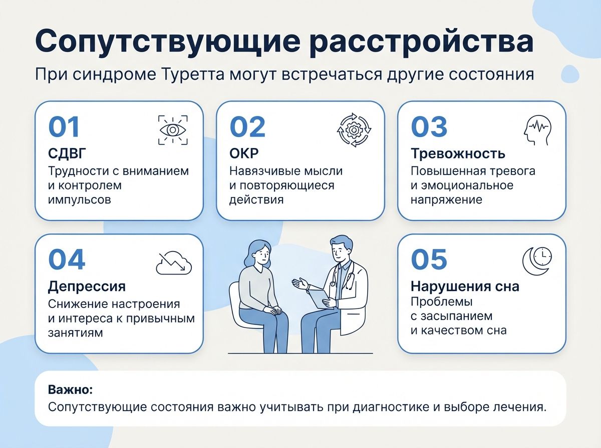 Лечение синдрома Туретта в Волчанске инфографика